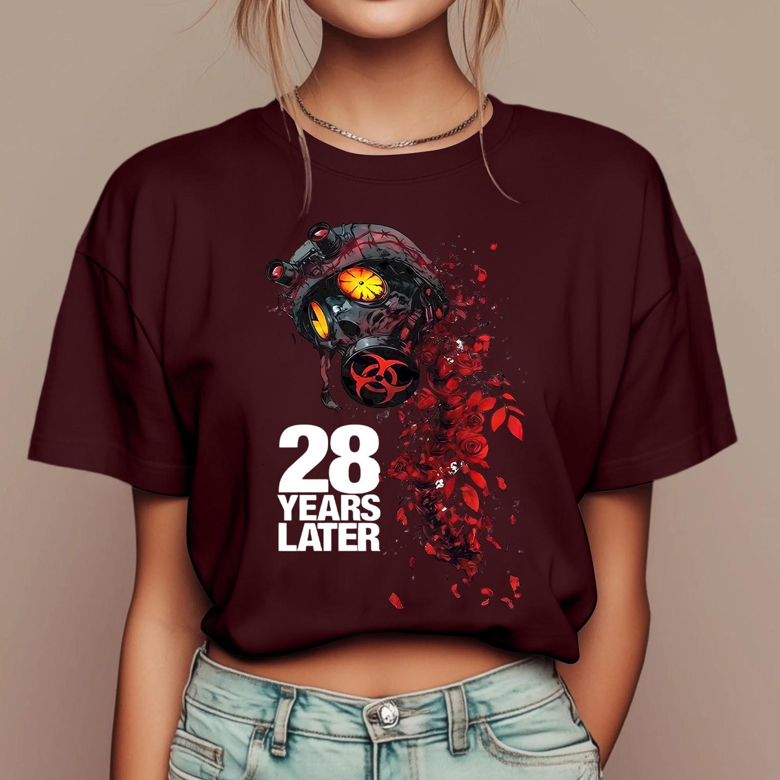 

Women s Daily Festival Printed Short Sleeve Floral Short Sleeve Round Neck Retro Short Sleeve Summer Casual Tops XXXL винний