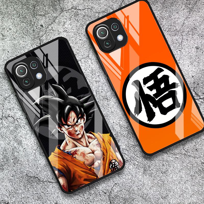 Glass Phone Cover Case for Xiaomi mi 12 12X 13 14 12T 11T 10T Note 10 11 Lite 10 Pro D-ragonS B-allS Guku