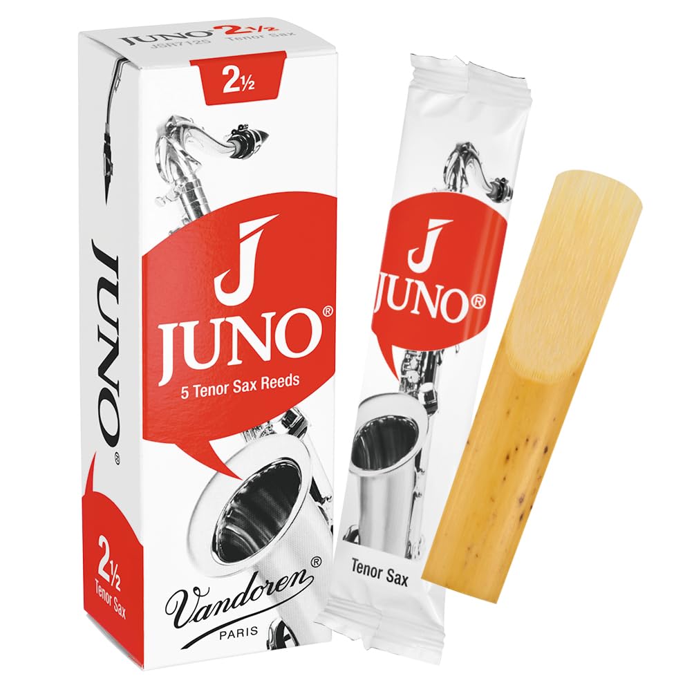

Vandoren Tenor Saxophone Reeds JUNO [JSR7125] Pack of 5, Hardness: 2-12