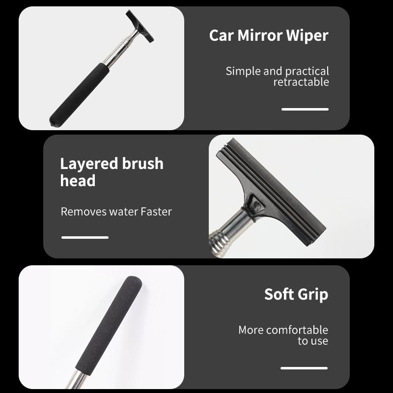 New Car Practical Mirror Wiper Retractable Windscreen Wipers For Lincoln MKZ MKX Aviator Navigator Continental Corsair MKC G1