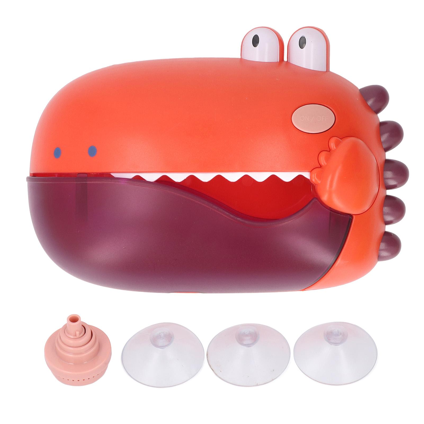 

Игрушка для детской ванны, машина для выдувания мыльных пузырей, автоматическая машина для создания мыльных пузырей в ванной с музыкой для ванной комнаты оранжевый