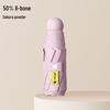 Compact Folding Umbrella - Sun & Rain Protection, Capsule Design, High-End Women’s Pocket Accessory.