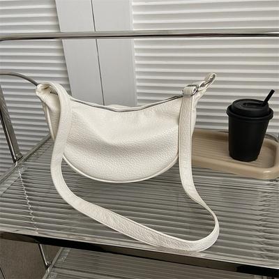 Niche Design Large-capacity Cloud Bag Women's New Trendy Fashion Shoulder Bag Soft Leather Texture Shoulder Bag