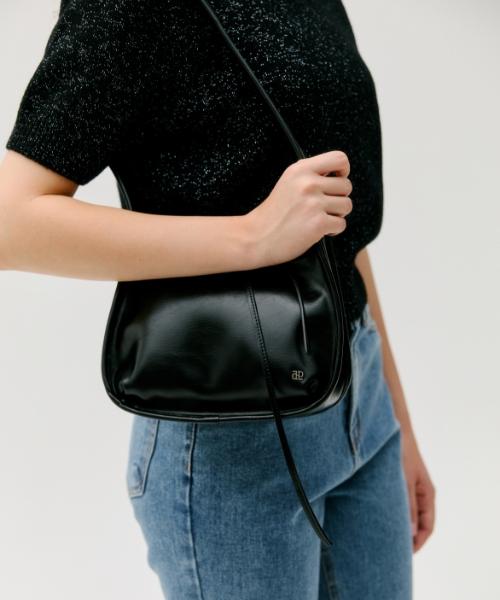 Depound Square Shoulder Bag Small [Black]