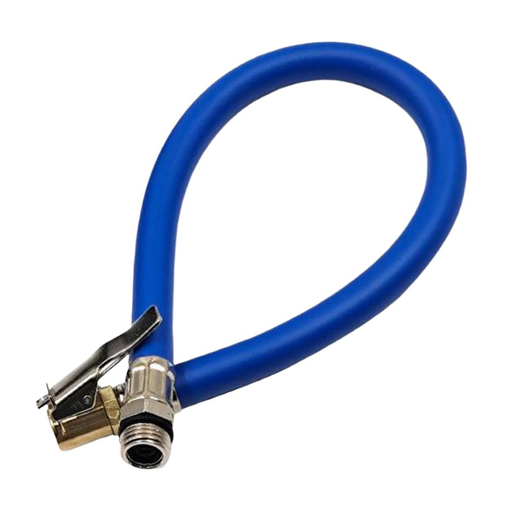 Tire Inflator Extension Hose Quick Inflation Lock On Chuck Adapter Replace Parts for Tyre Pump