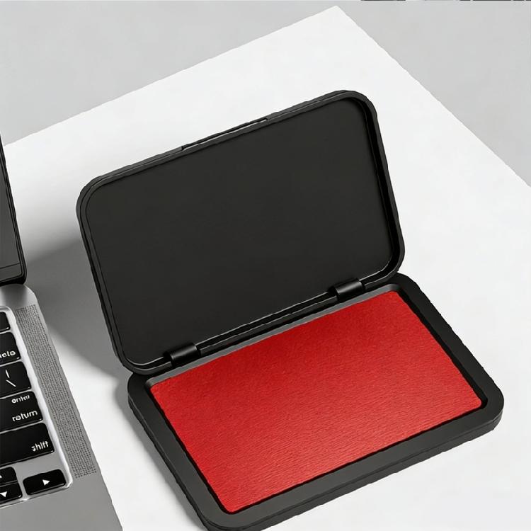 Fingerprint Inks Pad Office Business Stamp Inkpad Quick Drying For Office Financial Document Check Contract Verification