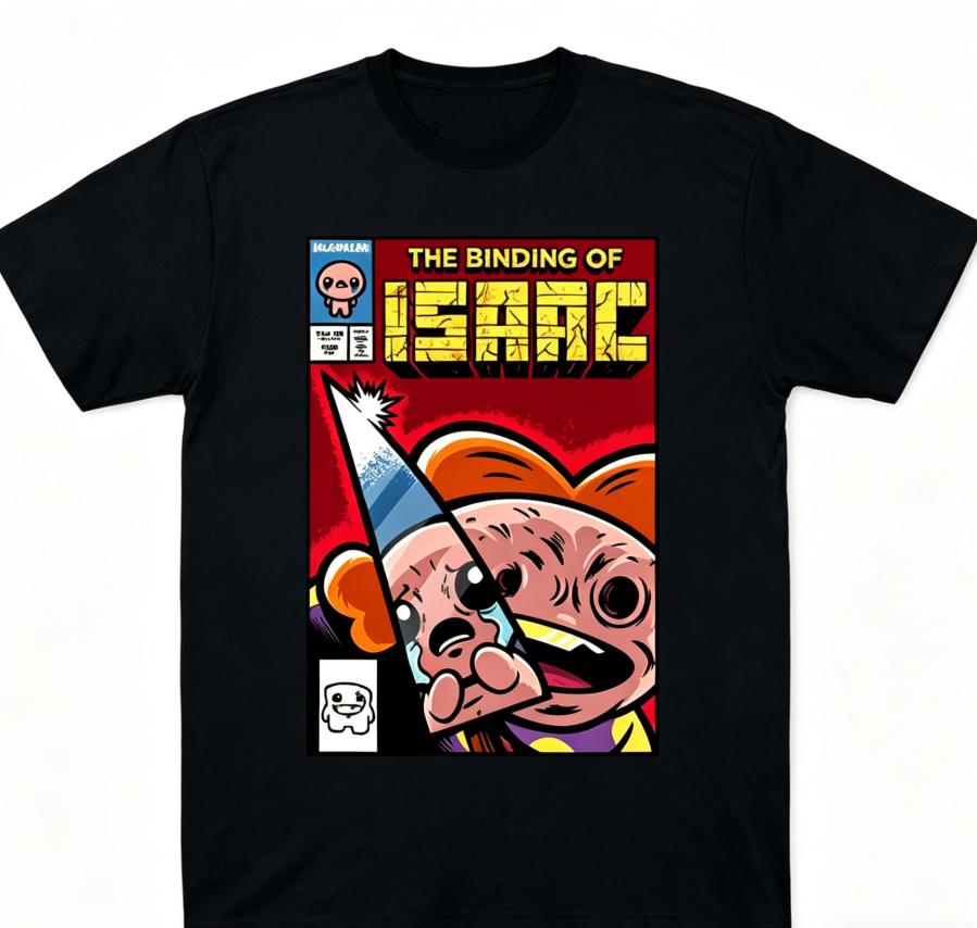 The Binding of Isaac Miłośnik Anime Indie Koszulka Ubranie na cały rok osobowość Ubrania Duże Rozmiary Unisex Nowy Model Dla Par wysoka jakość miękka