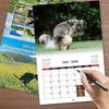 Poepende Hond Kalender 2026 Grote Maandelijkse Planning Met Ruimte Voor Belangrijke Notities Grappige Gifs Voor Hondenliefhebbers Huisdecoratie