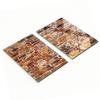 Glass Kitchen Chopping Boards with Graphics Brick Wall 2x40x52 Cm