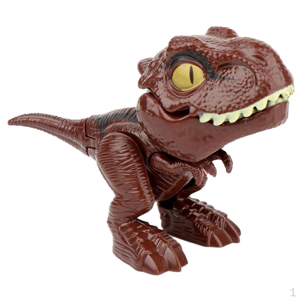 Creative Dinosaur Tricky Tyrannosaurus Model Action Figure Toys темно-коричневого