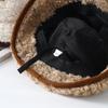 Bucket Hat Women Autumn and Winter Lamb Plush Cold Hat Thickened Warm Cold Basin Hat Fashion