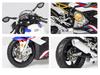 1:12 Kawasaki Ducati Alloy Motorcycle Toy with Sound, Light, and Sliding Motion