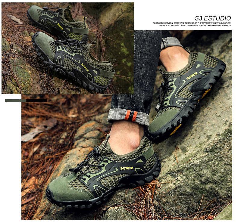 2023 Men's Quick-Drying Hiking and Water Shoes for Outdoor and Beach Activities