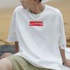 Li-Ning Sports Fashion Series Solid Color Logo Round Neck Pullover T-Shirt Men Tops White ATST637-2