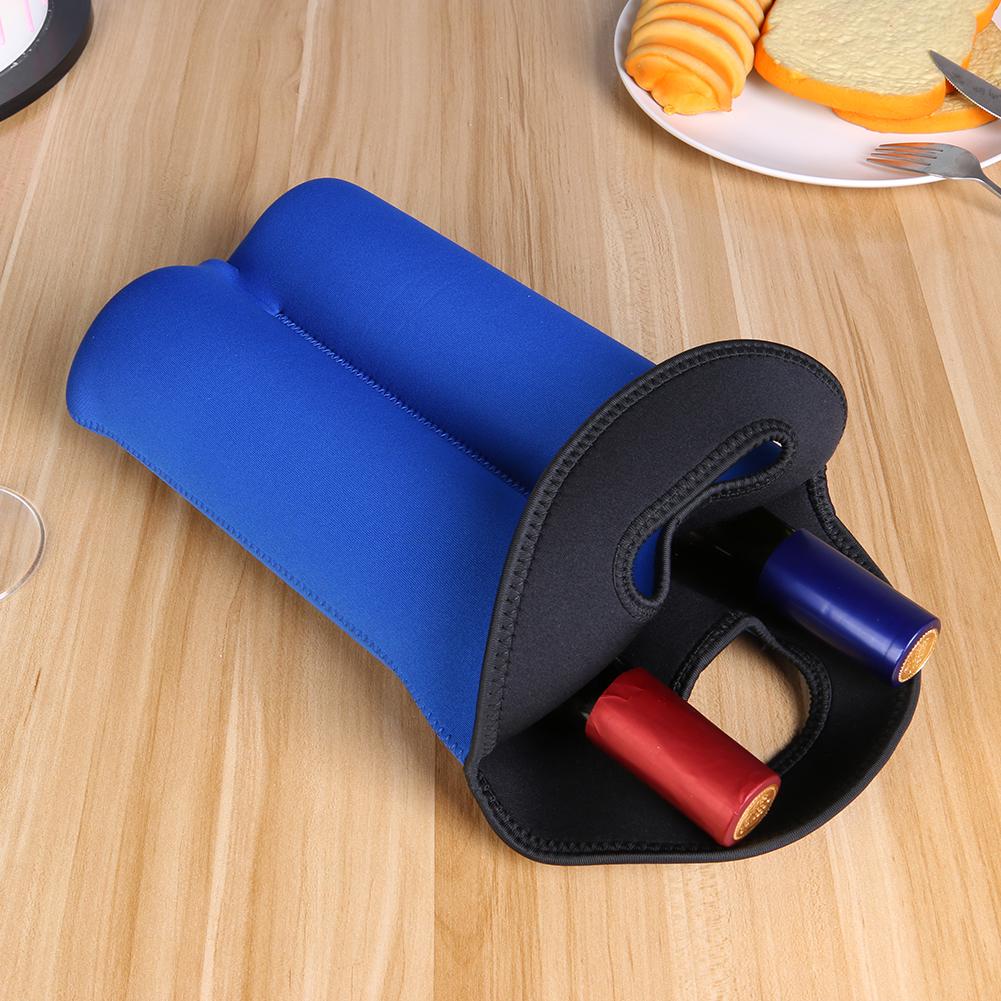 Hot Sale Bottle Protective Cover Classic Delicate Neoprene Wine Bottle Cooler Portable Insulated Protective Cover Sleeve Holder