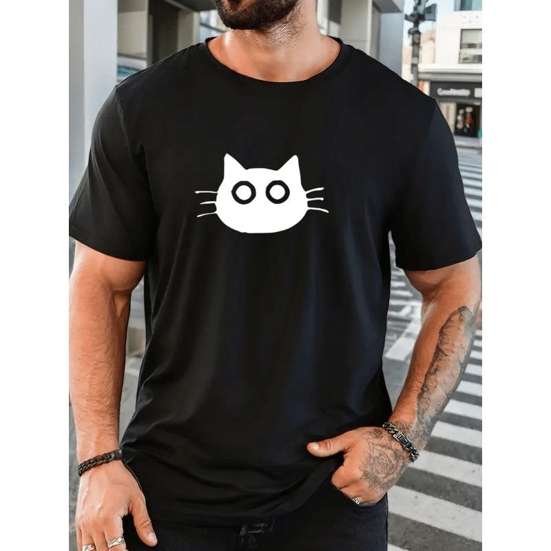 

Trendy And Versatile Men S T-Shirts in Western Style, Soft Comfortable 4XL чорний