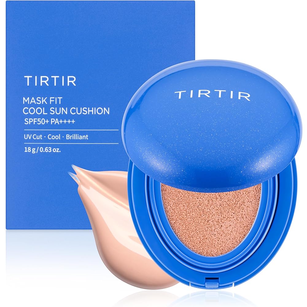 TIRTIR Mask Fit Cushion 18g Cool Sun Foundation Makeup