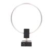Short Wave Radio Antenna Stainless Steel Loop Antenna for Indoor Reception 2.3‑30MHz