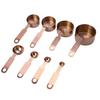 Piece 4 Modern Set Of Stylish Stainless Steel Measuring Cups And Spoons For Enthusiasts Baking