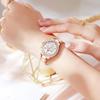 OLEVS Women's Watch Waterproof Popular Rose Gold Quartz Analog Fashion Business Wristwatch Lightweight Pink Gold White Mother-of-Pearl Dial, Olevs