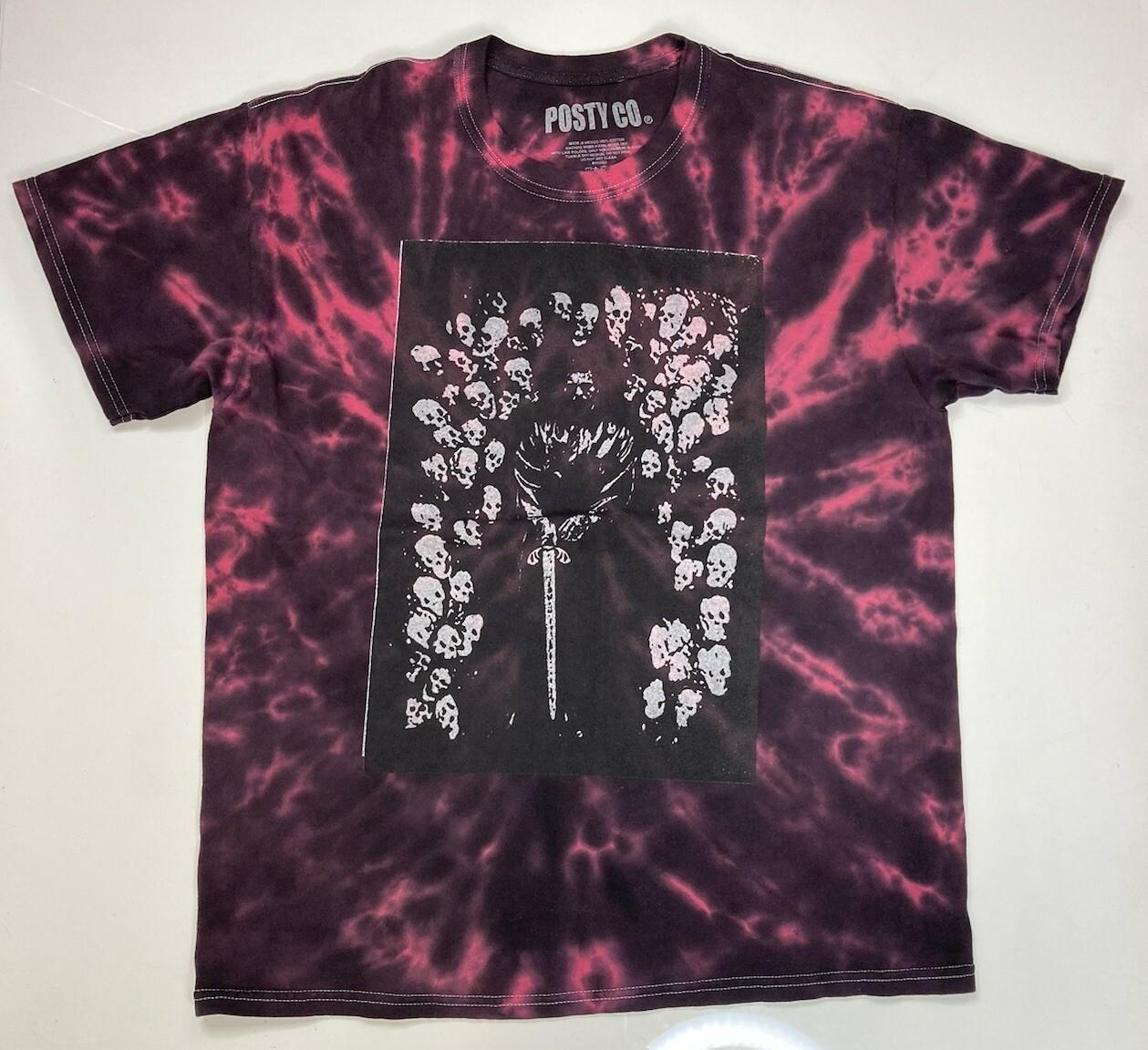Post Malone Hollywood Is Bleeding 2019 Graphic T-shirt Men Large Tie Dye Music S