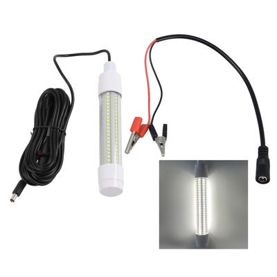 Fishing Light 126 LED IP68 Waterproof 1000lm Submersible Night Fish Finder Lamp 13W AC12‑36V