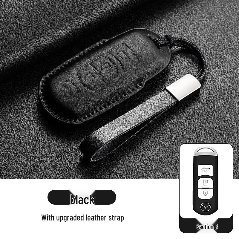 Mazda Key Case for CX5, Atenza, Mazda 6, CX3, CX8, CX30 Models