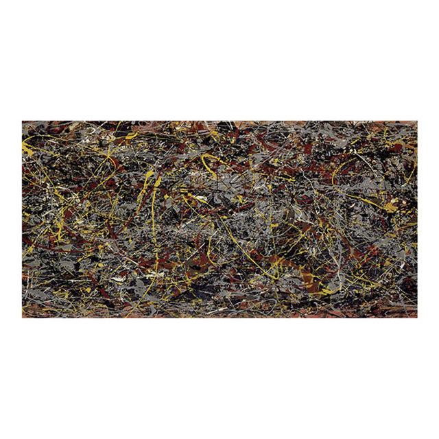 Canvas Painting Jackson Pollock - Famous Abstract Art Painting Posters and Canvas Printmaking Home