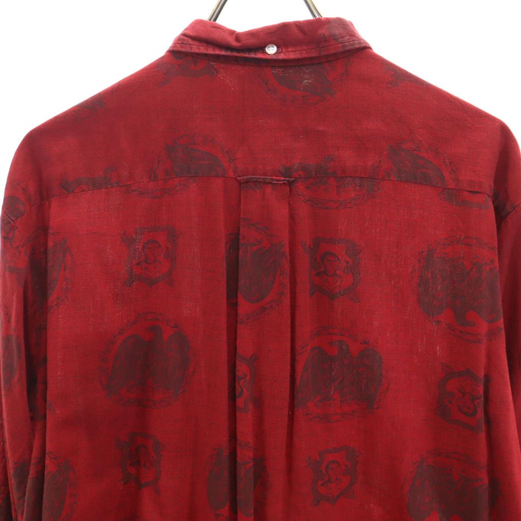 Campus 60s Vintage Made In USA Overall Handle Long Sleeve Button Down Shirt Men's Used