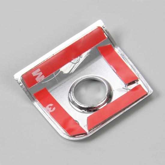 Shiny Chrome Inner Storage Box Handle Cover Trim 1pcs For Ford Mustang 2015-2018