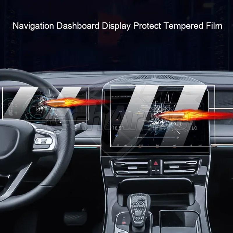 Car Tempered Glass Protective Film For GAC M8   2024 Auto GPS Navigation Screen Protector Display Interior Accessories