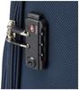 Soft Cabin with TSA Water 55 Blue [Jet Age] Suitcase, Carry, Size, Lock, Repellent, Cm, 2.3 Kg,