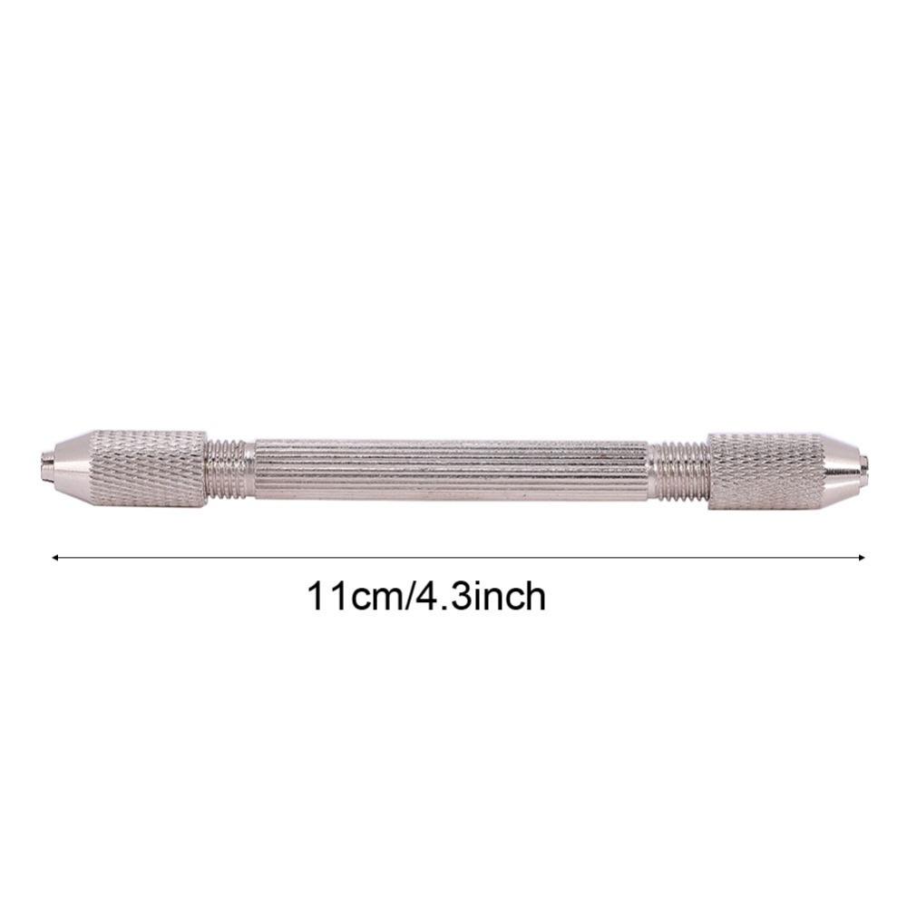 Metal Construction Hand Drill Bit Double End Design Double End Drill  Carving Work
