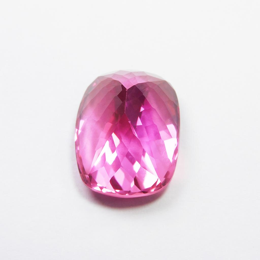 Pink Top Quality Sapphire 37.5Ct Natural Cushion Cut CERTIFIED Gemstones