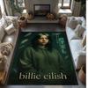 Soft Crystal Velvet Floor Rug,Billie Eilish Anti Slip Decorative Carpet, Plush Area Mat For Indoor Home Decoration