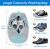 Filtmonster Shoe Washing Machine Bag, New Upgrade Shoe Bag For Washing Machine, 1 Shoe Washing Bag, 1 Mesh Laundry Bag, Gray