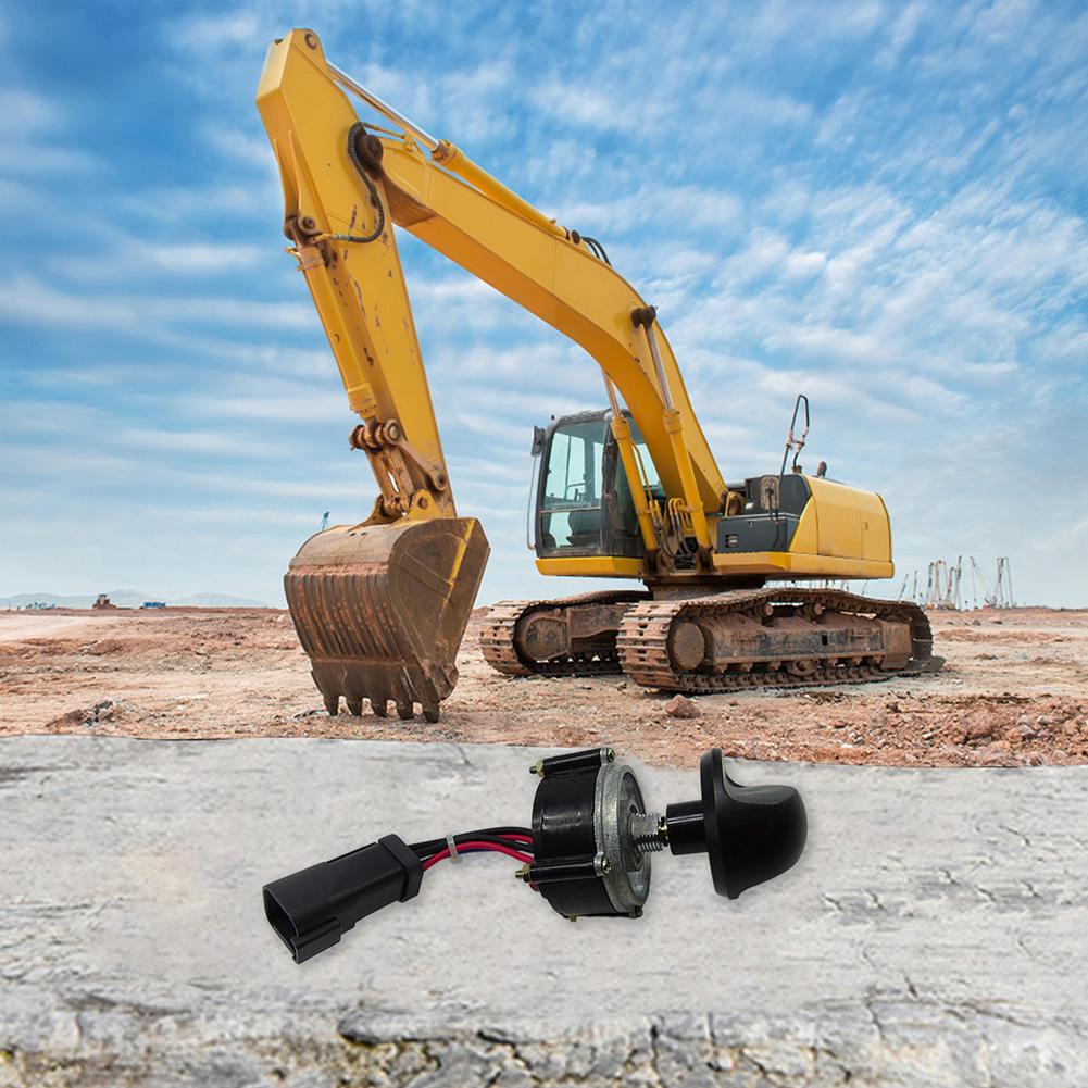 Throttle Knob Toggle Switch for Caterpillar E320B E320C E312B E312C Part 1636710 Suitable for Wheel Forestry Track Excavators