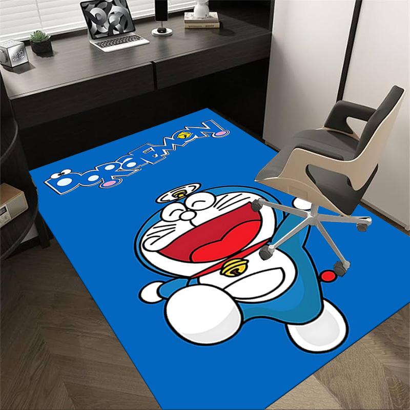 

1pc Doraemon Carpet Anti Slip Polyester Floor Mat for office.Bedroom 60cm by 90cm