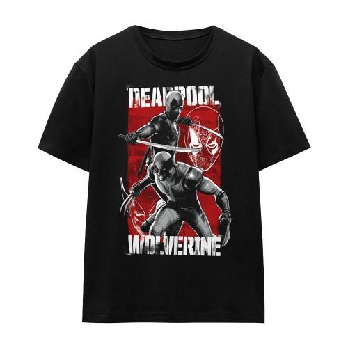 Deadpool & Wolverine Unisex Adult Fight T-Shirt