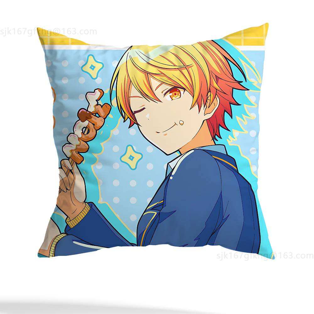 Anime P-PJSK Birthday Cosplay Pillowcase Casual Style Decoration, Suitable for Home Decoration (excluding Pillow Core)