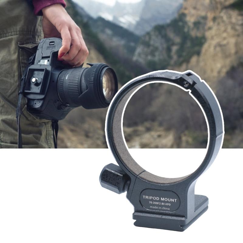 Lens Tripods Mount Rings Quick Release Tripods Collar with 1/4" Screw for APO 70-200mm F2.8 II 77mm Camera Lens