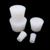 Silicone Wine Stopper Acid Alkali Resistant with Hole Wine Bottle Cap Solids Test Tube Stoppers