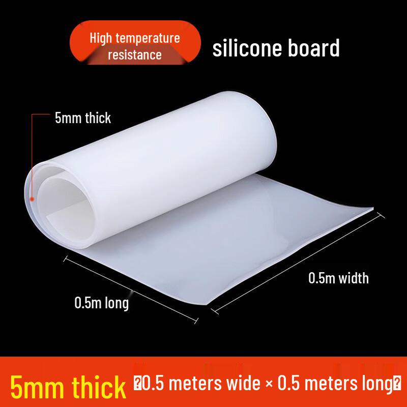 Hengdanda High-Temperature Insulating White Silicone Sheet