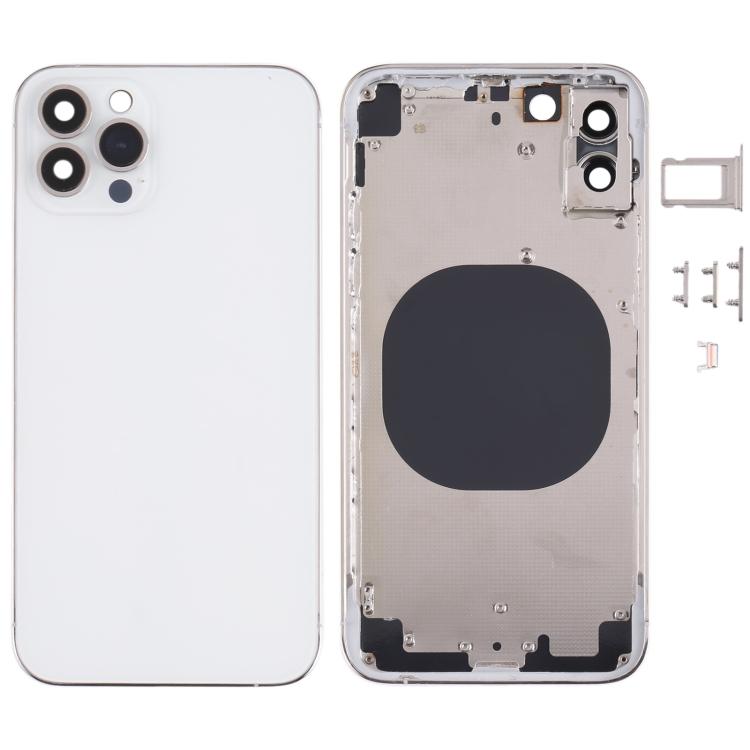 

Задняя крышка корпуса с имитацией внешнего вида iP13 Pro для iPhone X белый