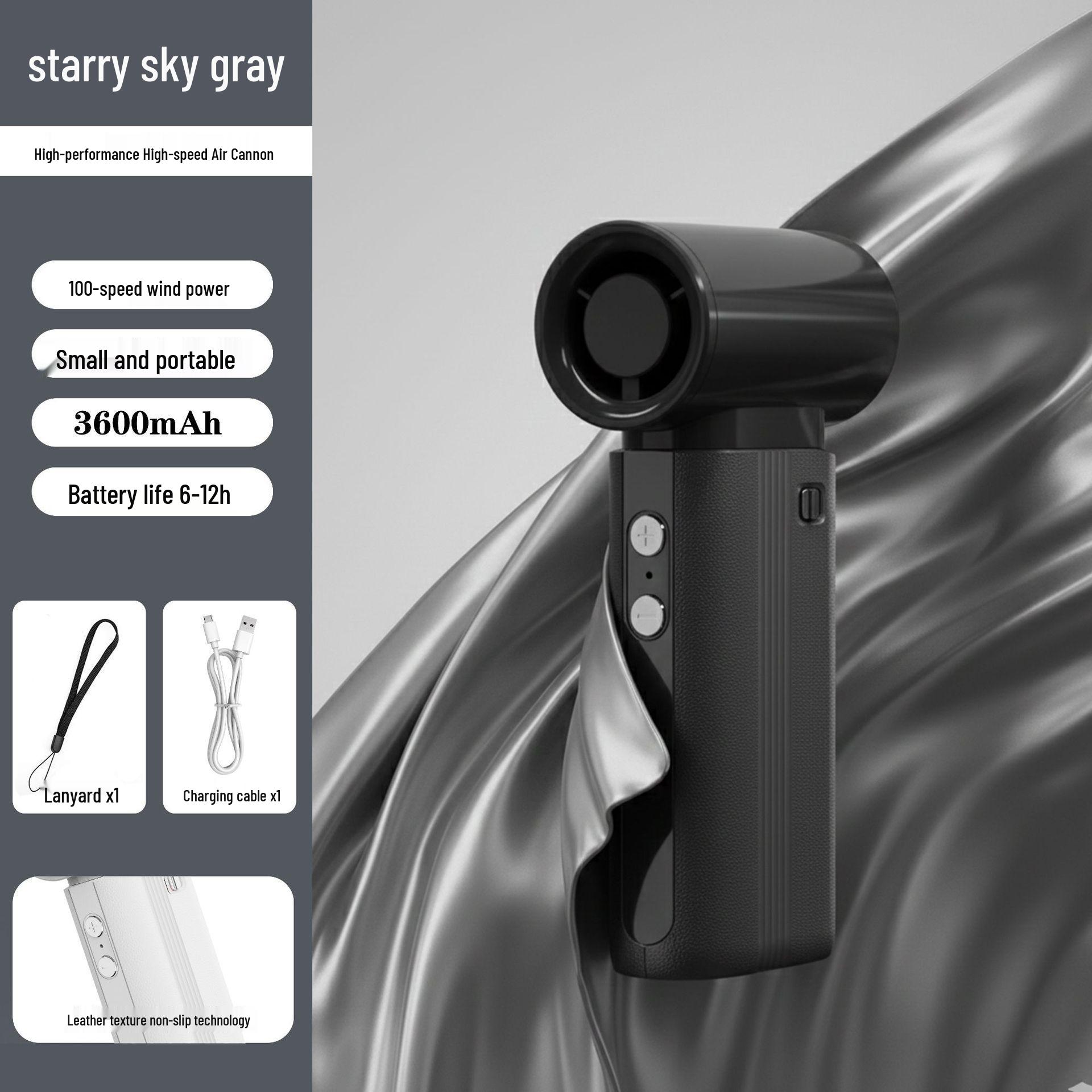 High-Speed Silent Portable Mini Fan with Long Battery Life