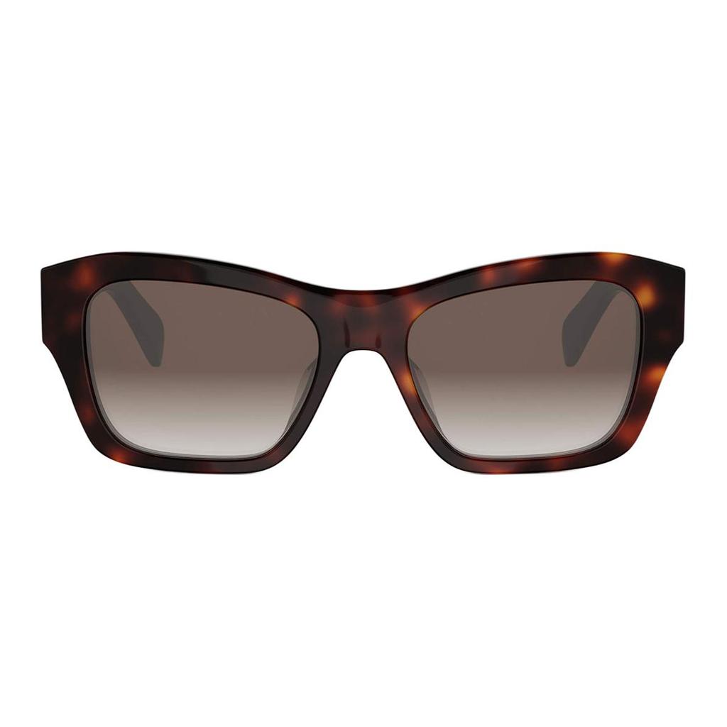 Celine Unique Design Acetate Butterfly Sunglasses Women Sunglasses Havana CL40330U52F