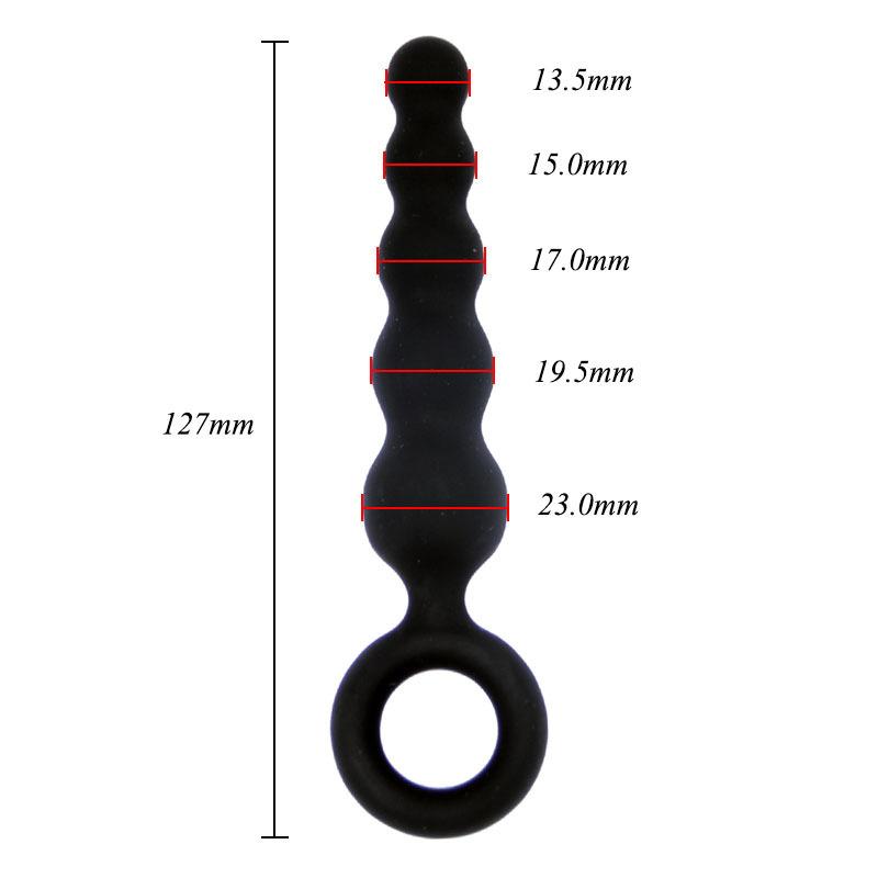 100% Safe Silicone Dildo Anal Plugs Butt Plug Unisex Sexy Stopper 3 Different Size Adult Sex Toys for Men/Women Trainer
