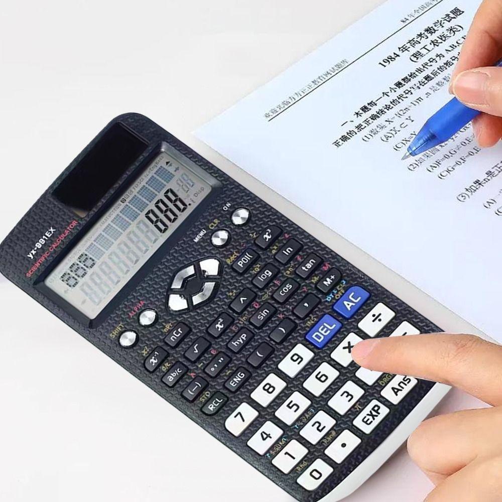 FX-991EX Scientific Calculator Specially Designed 552 Function Math Calculator Multifunctional Digit Calculators