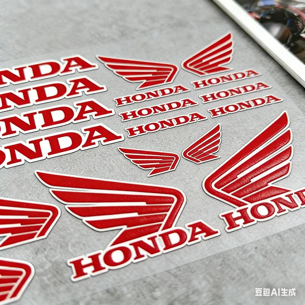 AAADK1 Stickers Moto Sticker Auto Body Bumper For Honda Windows Motorcycle Helmet Laptop Walls Vinyl Decal Car Tuning
