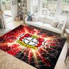 Blackburn Rovers Football Design Crystal Velvet Carpet Cozy Non?Slip Printed Rug For Bedroom Living Room Entrance